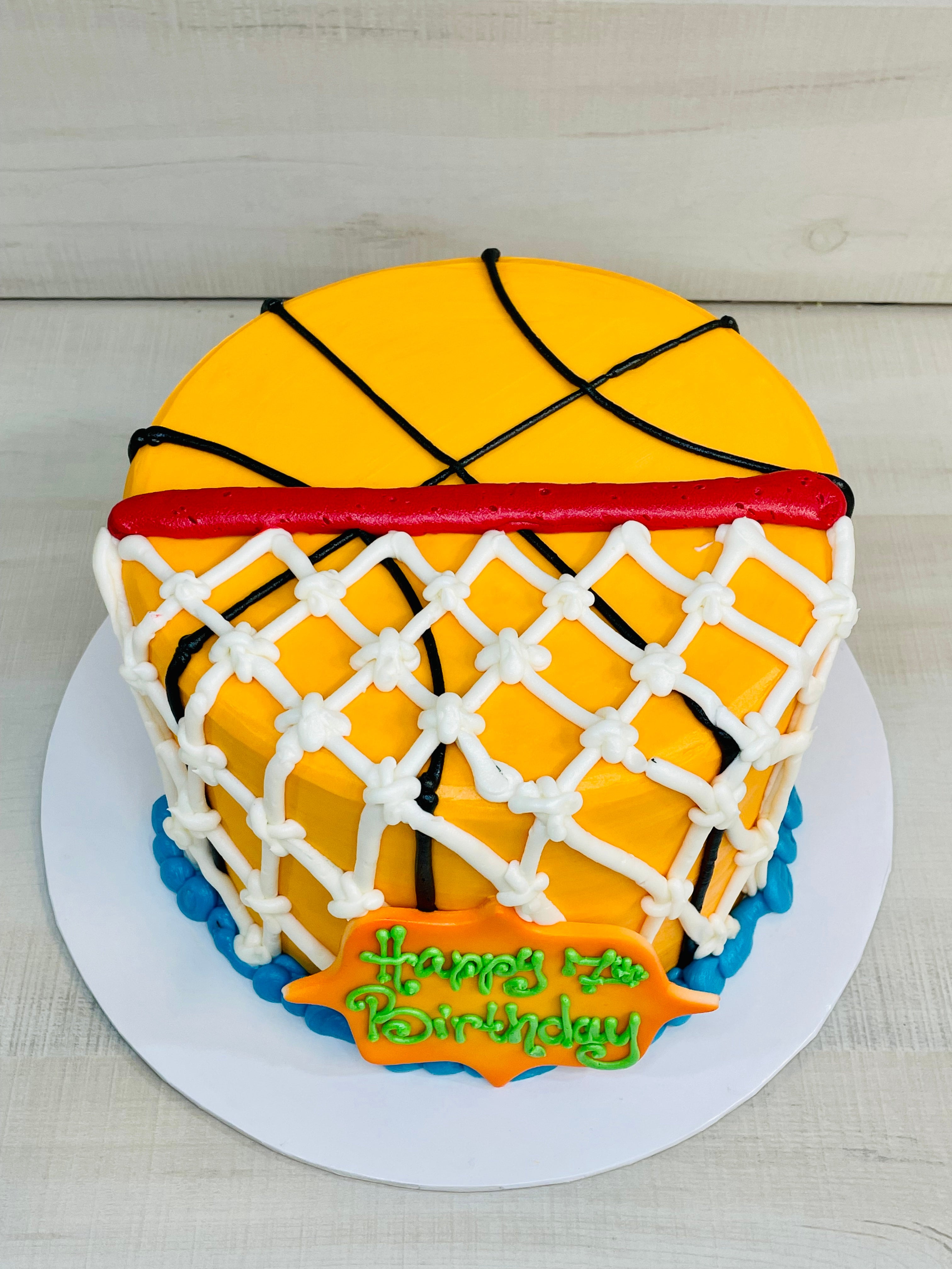 Designer Basketball Cake